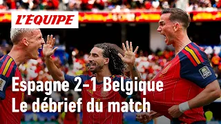 Spain 2-1 Belgium: Spain eliminates Belgium and reaches the semi-finals against France!