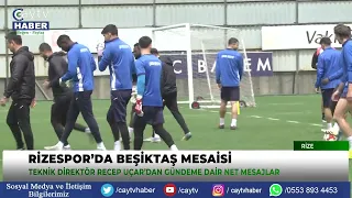 Recep Uçar said that the positive results achieved in recent weeks are important for the team.