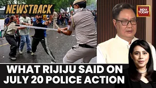 Kiren Rijiju Counters Excess Force Allegations Over Gen Z Protest | CJP Protest | NEET | Parliament