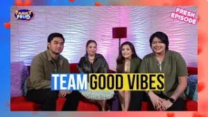 Family Feud: Fam Huddle with Team Good Vibes | Online Exclusive