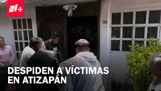 Victims of Atizapán mass murder laid to rest; families demand justice from FGJEM