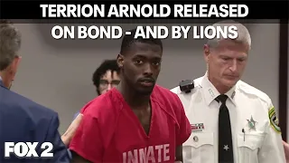 Lions release Terrion Arnold after court hearing for robbery, kidnapping case