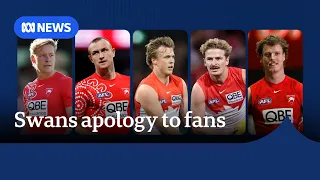 Swans say they hope bans of five players show commitment to club's standards | ABC NEWS