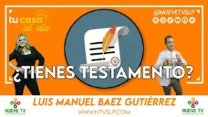 ¿Tienes testamento?