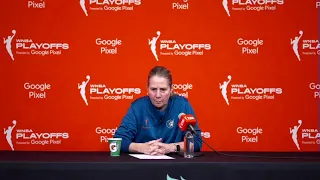 Lynx head coach on playoff loss: 'It sucks'