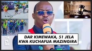 "YOU THOUGHT WE WERE JOKING" 51 JAILED FOR ENVIRONMENTAL POLLUTION IN DAR