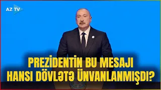Prezidentdən bu ölkələrə SƏRT MESAJ: dövlət başçısının çıxışının ŞİFRƏLƏRİ
