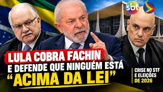 Lula pressures Fachin amid STF crisis and issues warning during Moraes trial