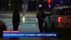 Drive-by shooting injures 4 in parking lot near West Side hospital