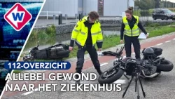 Twee gewonden naar ziekenhuis na botsing | 112-overzicht