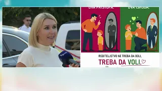 BOJE JUTRA - KAMPANJA "RODITELJSTVO NE TREBA DA BOLI, TREBA DA VOLI" (DUNJA PAJOVIĆ) | Vijestionline
