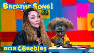 Mutya Buena and Dodge Sing Breathe 🌈✨ | Calming Song for Kids | CBeebies