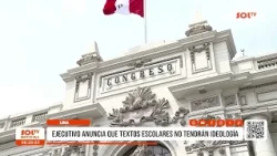 Lima: Executive branch announces school textbooks will be free of ideology