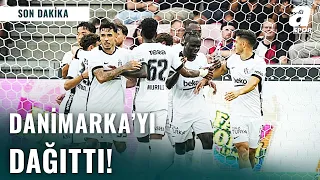 SON DAKİKA | Beşiktaş Midtjylland'ı Dağıttı! Avrupa Ligi'nde Turu Kaptı! | Midtjylland 0-2 Beşiktaş
