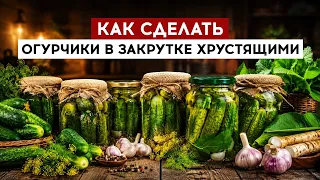 How to Make Canned Pickles Crunchy?