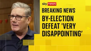 Starmer says by-election defeat 'very disappointing' - but vows to 'fight'