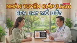 Thyroid Nodules Causing Difficulty Swallowing: Ablation or Surgery? | Can Tho