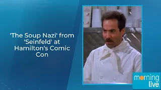 'The Soup Nazi' from 'Seinfeld' at Hamilton's Comic Con