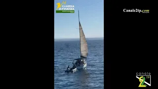A sailing boat used to transport migrants has been identified.