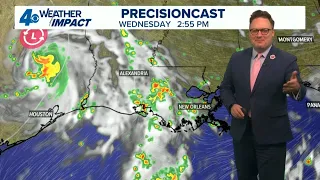 New Orleans Weather 10 p.m. Edouard now depression, chance for scattered showers Wednesday