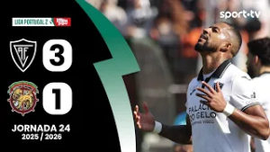 Resumo: Académico 3-1 Marítimo - Liga Portugal Meu Super | sport tv