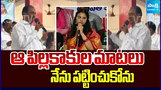 ఆ పిల్లకాకుల మాటలు నేను పట్టించుకోను | Revuri Prakash Reddy Counter To Konda Susmita | Sakshi TV