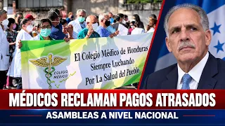 🚨 Doctors protesting: reporting up to 8 months without pay and questioning Health administration