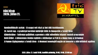 Büki Hírek 2026. július 21.