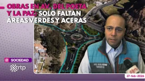 Obras en Av. del Poeta y La Paz: solo faltan áreas verdes y aceras