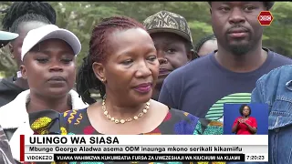 Mbunge George Aladwa asema ODM inaunga mkono serikali kikamilifu