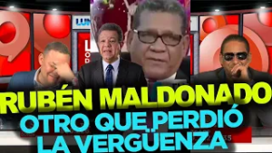 NO HAY VERGÜENZA! Rubén Maldonado acusaba a Leonel de dividir el PLD y ahora le lame los pies