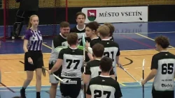 Florbalový duel Vsetína s Krnovem rozhodlo až prodloužení