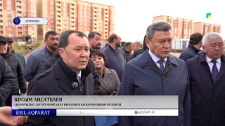 Regional Governor toured construction sites