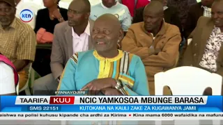NCIC Yamsuta Mbunge Wa Kimilili Didmus Barasa kwa Kauli Zinazotishia Umoja wa Wakenya