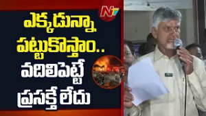 సరైన జాగ్రత్తలు తీసుకోకపోవడం వల్లే ప్రమాదం - CM Chandrababu | NTV Telugu