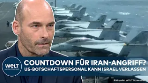 IRAN: Countdown zum Angriff von Trump? USA erlauben Personal der Botschaft in Israel die Ausreise