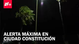 Hurricane Polo: This is what Ciudad Constitución looks like ahead of the impact in BCS