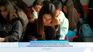 Más de 900 estudiantes ponen a prueba sus conocimientos en las Olimpiadas de Química 2026