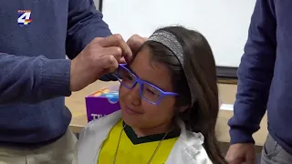Programa "Salud Visual Escolar" de ASSE, entregó lentes a 19 niños de Paysandú