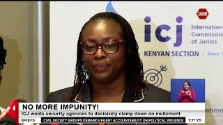 Civil society groups push for strict laws to curb political violence
