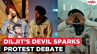 Diljit Dosanjh’s ‘Devil’ video sparks buzz over students' protest imagery!