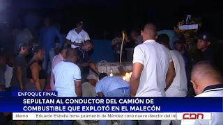 Driver of fuel truck that exploded on the Malecon is laid to rest