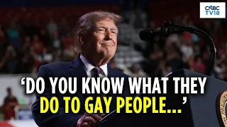 WATCH: Trump Mocks ‘Gays For Palestine’ Movement: 'Let's Send Them Over Someday To Negotiate' | N18G