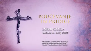 ZORAN KODELA - PRIDIGA  sobota 6. Jinij 2026