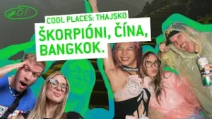 COOL v Bangkoku! Škorpioni, přestup v Číně a noční život?!?