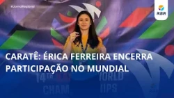 Érica Ferreira ends her participation in the Karate World Championship