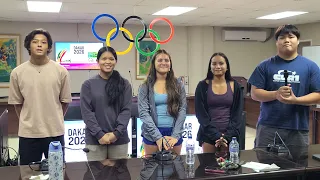 Team Guam sending 5 high school seniors to Youth Olympics in Senegal