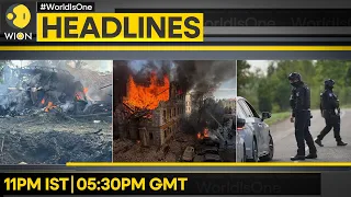 Russian Drone Strikes Medical Centre In Kyiv | Myanmar: 33 Killed In Air Strike | WION Headlines