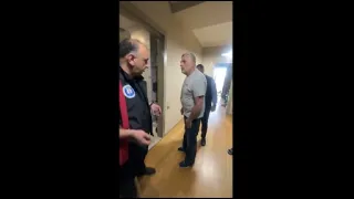 გია ბარამიძის დაკავების კადრები