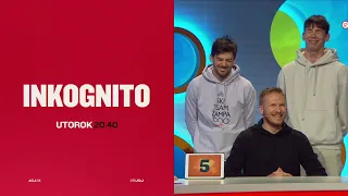 INKOGNITO (25.8.2026 o 20:40 na JOJke)